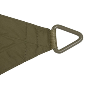 Voile d'ombrage Elyora 3x2m vert laurier