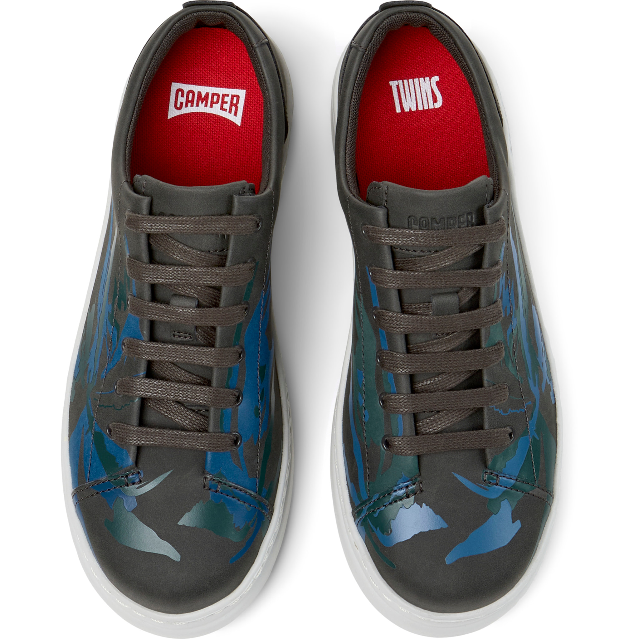 Zapatillas - CAMPER G3D Runner Up Twins - Gris - Cuero liso