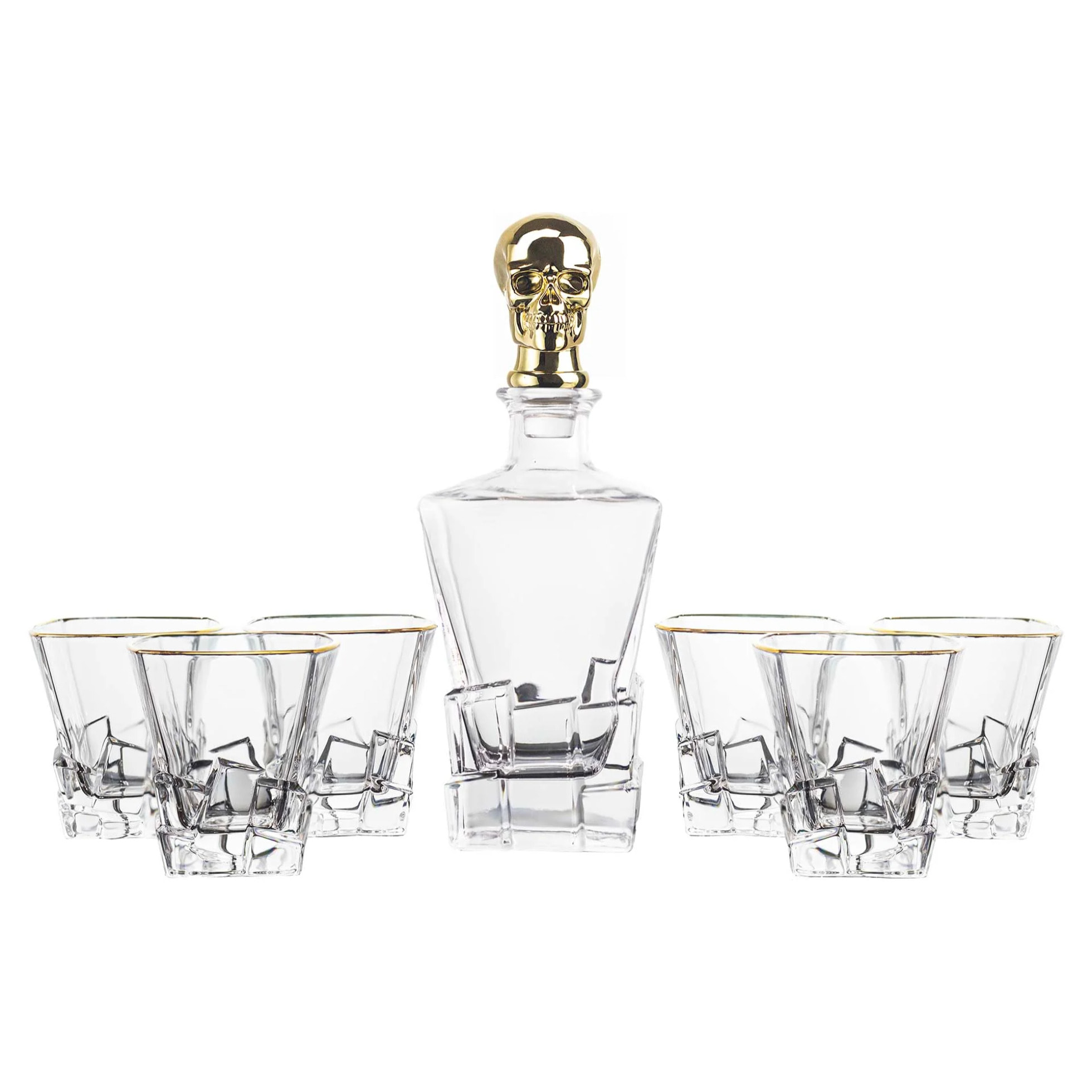 Set 7 Piezas Whisky Cristal 820 Ml