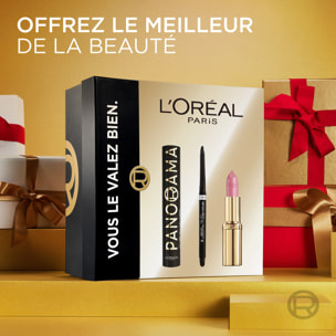 L'Oréal Paris Panorama All Night Black, Infaillible Grip Liner Noir, Color Riche Satin Rose Tendre