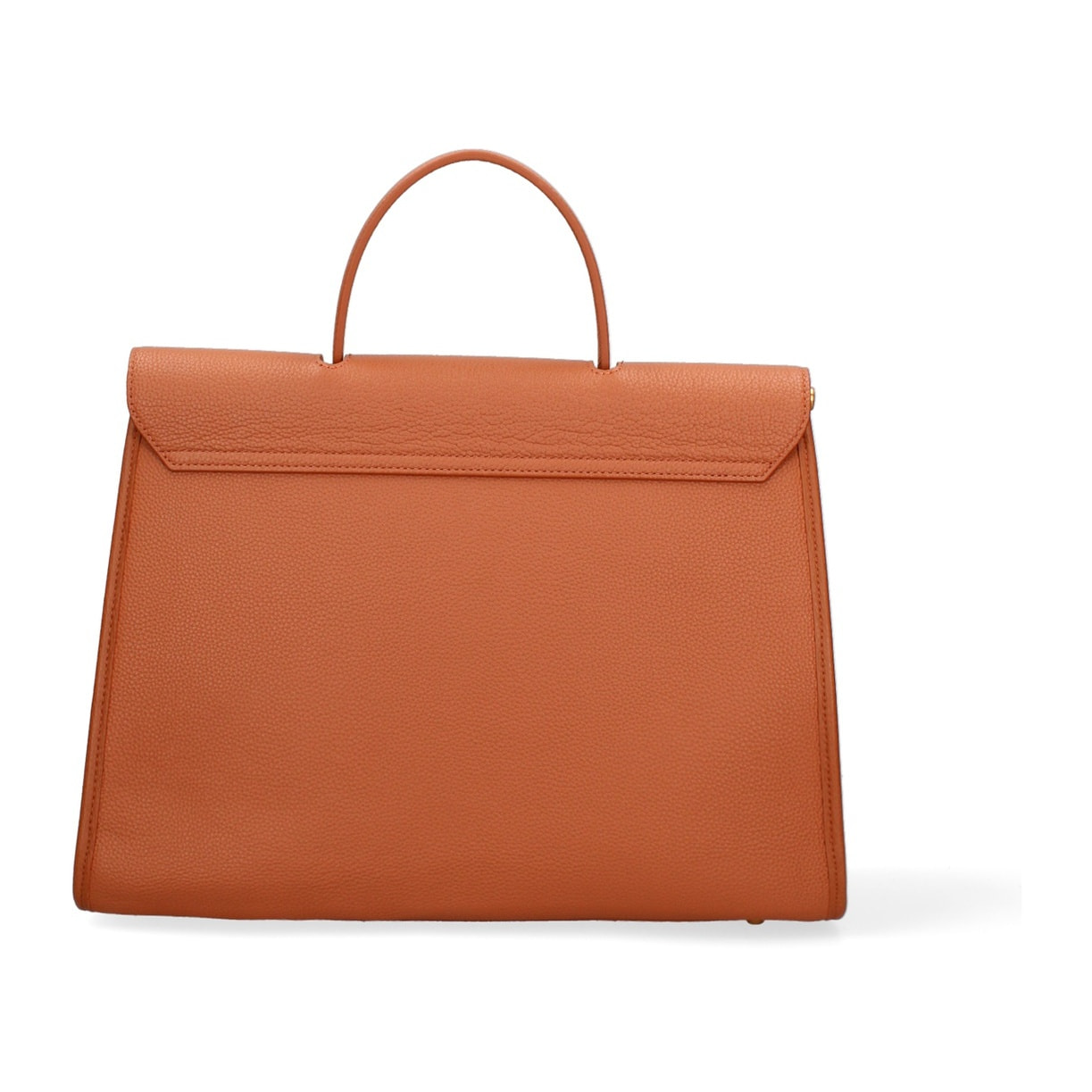 Borsa a mano da donna Made in Italy - Modello Zaffiro Lux - 100% pelle - 35.0 x 27.0 x 13.0 cm