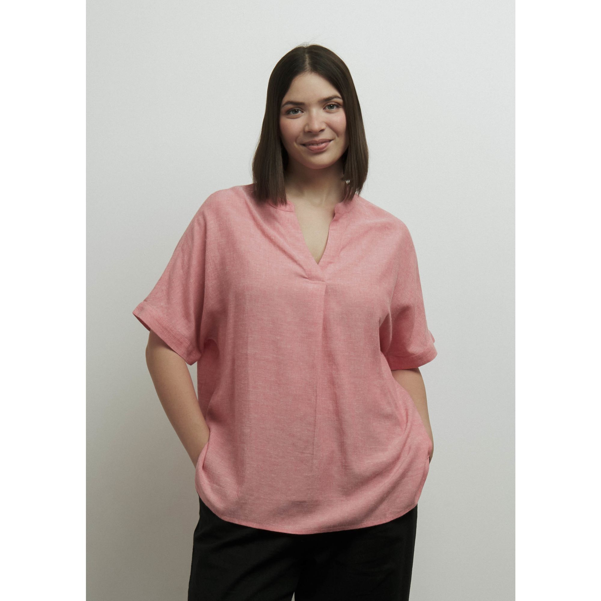 CAMICIA ROSA SCURO CONBIPEL