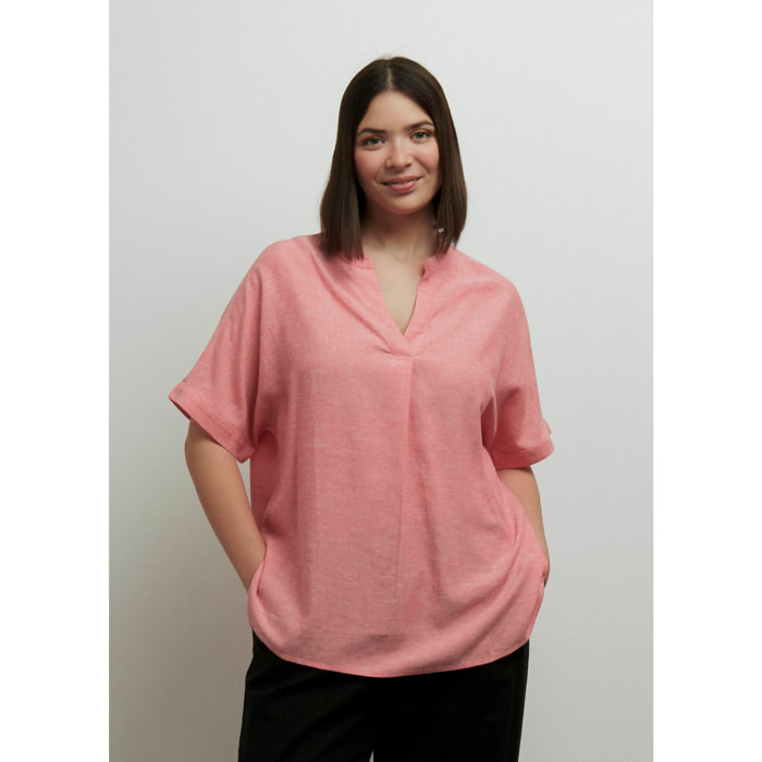 CAMICIA ROSA SCURO CONBIPEL