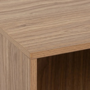 Etagère 4 cases Mix'N'Match bois et motif rayé