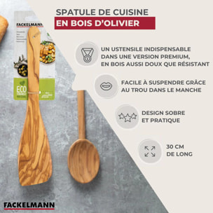 Spatule de cuisine 30 cm Fackelmann Édition Bois d'olivier