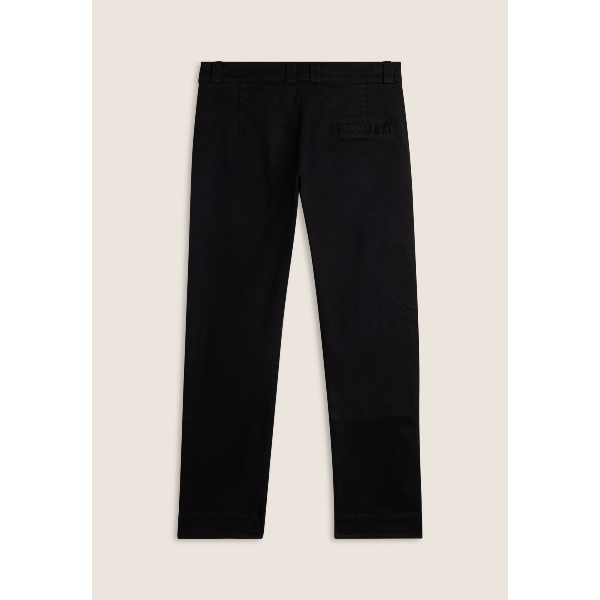 Pantaloni cropped slim fit in cotone elasticizzato