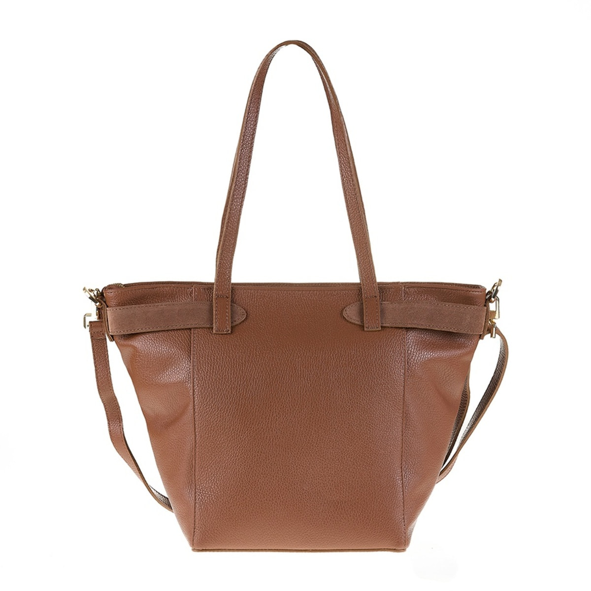 Borsa a spalla da donna Made in Italy - Modello Celeste Elite - 100% pelle - 42.0 x 30.0 x 16.0 cm