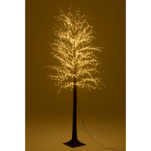 J-Line décoration Arbre 3000 Led - métal - brun - large - LED