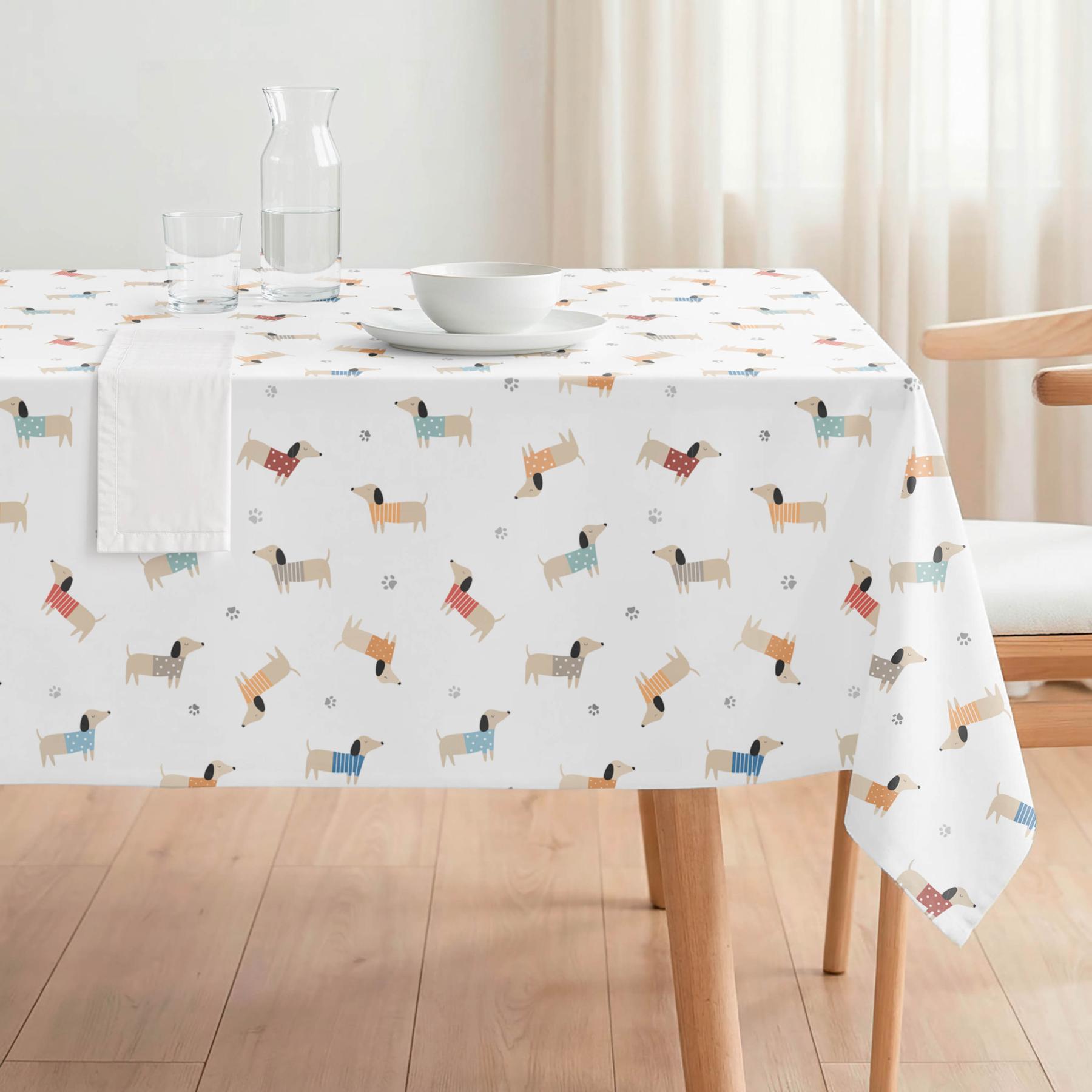 Nappe anti-taches TOBY MULTICOLORE - enduite