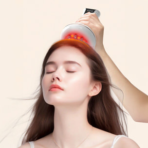 Masajeador corporal EMS + vibración con 9 intensidades y 9 niveles de temperatura.