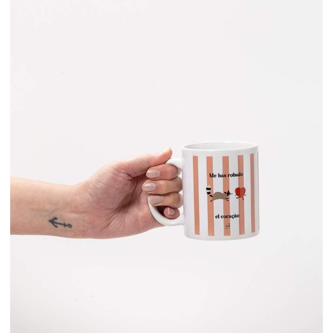 Taza "Me has robado el coração"