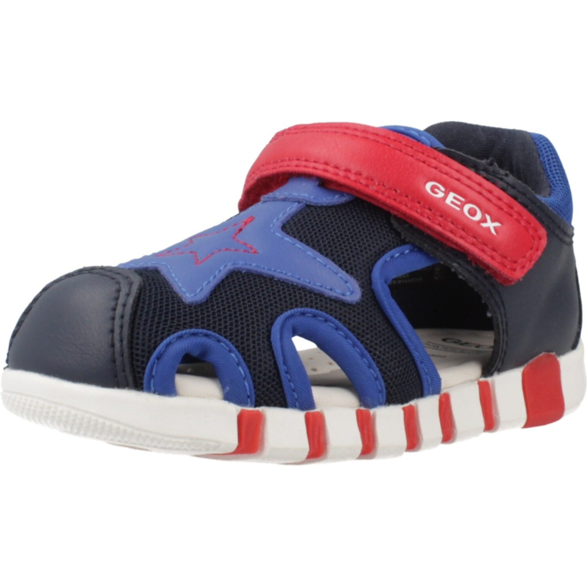 Sandalias Niño de la marca GEOX  modelo B SANDAL IUPIDOO BOY AZUL