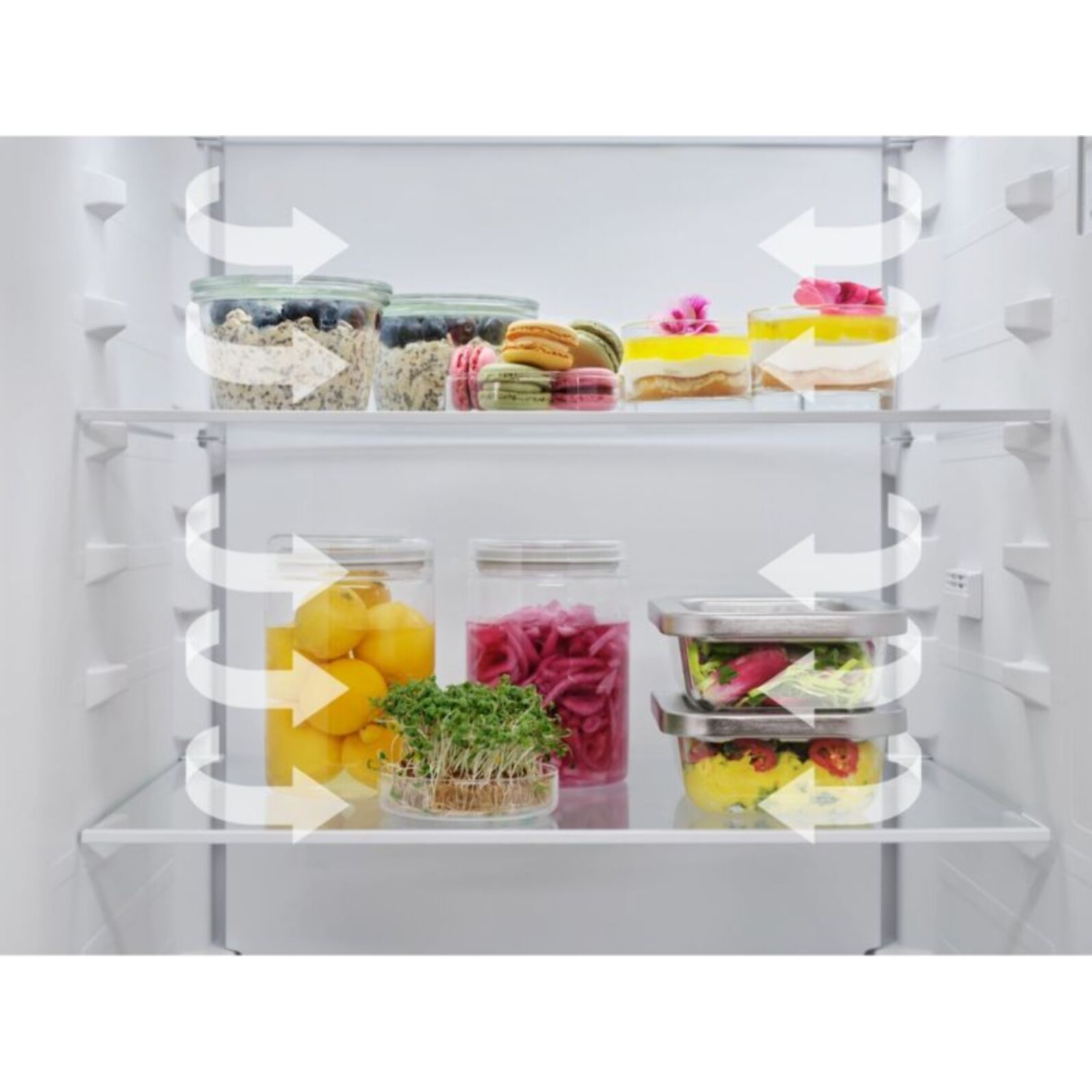 Réfrigérateur combiné encastrable ELECTROLUX ENP7MD19S GreenZone