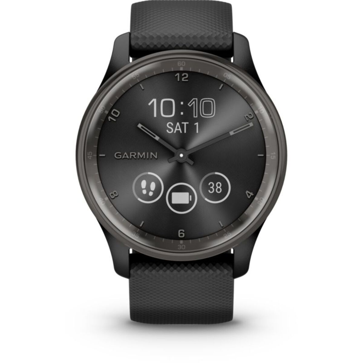 Montre santé GARMIN Vivomove Trend siliconne noir