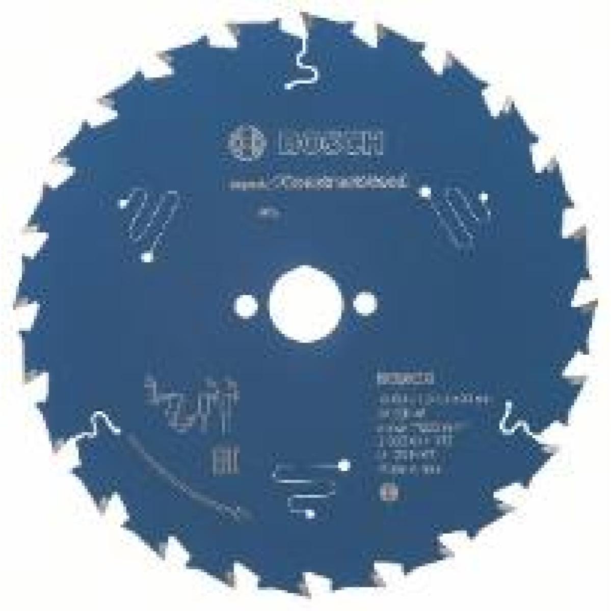 Lame de scie circulaire Expert for Construct Wood Ø20mm - 160 x 20 x 2,0 mm, 24 - 2 608 644 136