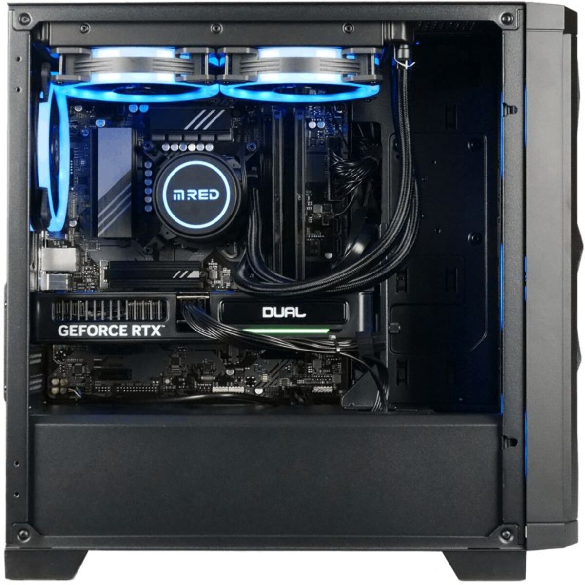 PC Gamer MRED CBT103-01 - AMD Ryzen 7 8700F - NVIDIA GeForce RTX 5060 Ti - 32 Go RAM DDR5 - SSD 1 To - Sans OS