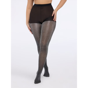 Fiorella Rubino - Collant Lurex 60 DEN by CETTE - Nero