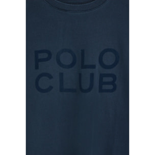Camiseta Karat azul marino con logo Polo Club