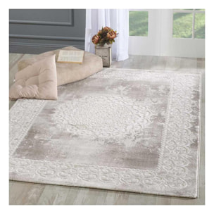 Tapis doux et souyeux tissé en relief VUPO