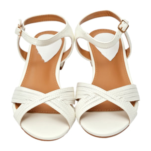 Sandali cinturino regolabile - tacco 3,0 cm