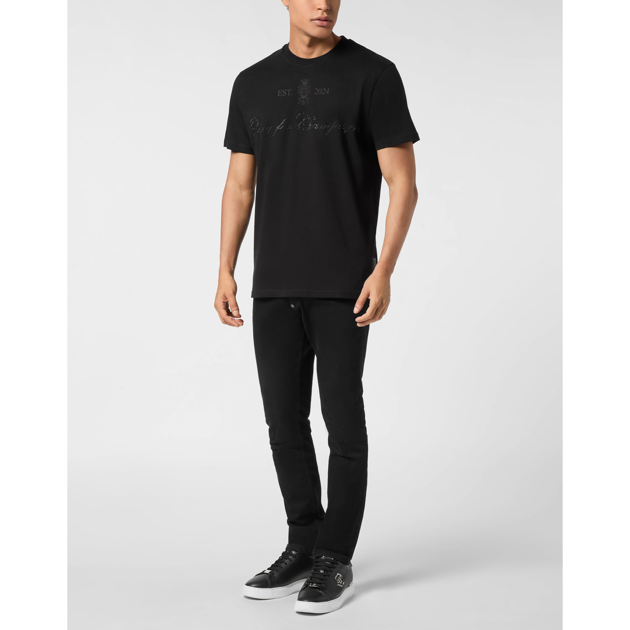 PHILIPP PLEIN Camiseta Cuello Redondo Ss