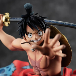 One Piece P.O.P. "Warriors Alliance" Statua Pvc Luffytarou 17 Cm Megahouse