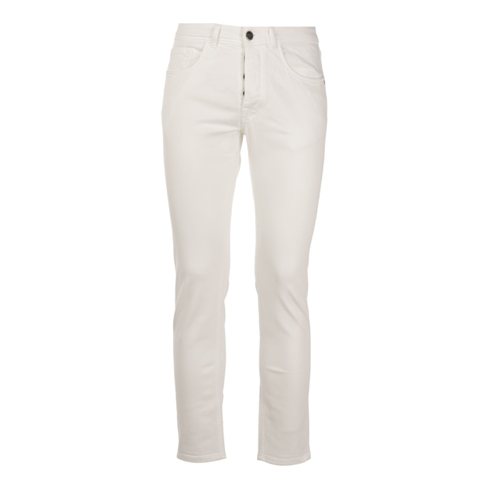 REIGN pantalone uomo bianco