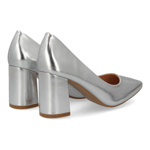 Zapato de Tacon para Mujer, Comodo, Estilo Salon, con Punta Fina