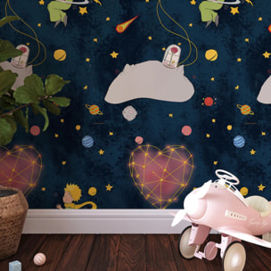 Carta da Parati Ufficiale Il Piccolo Principe Amore Notte