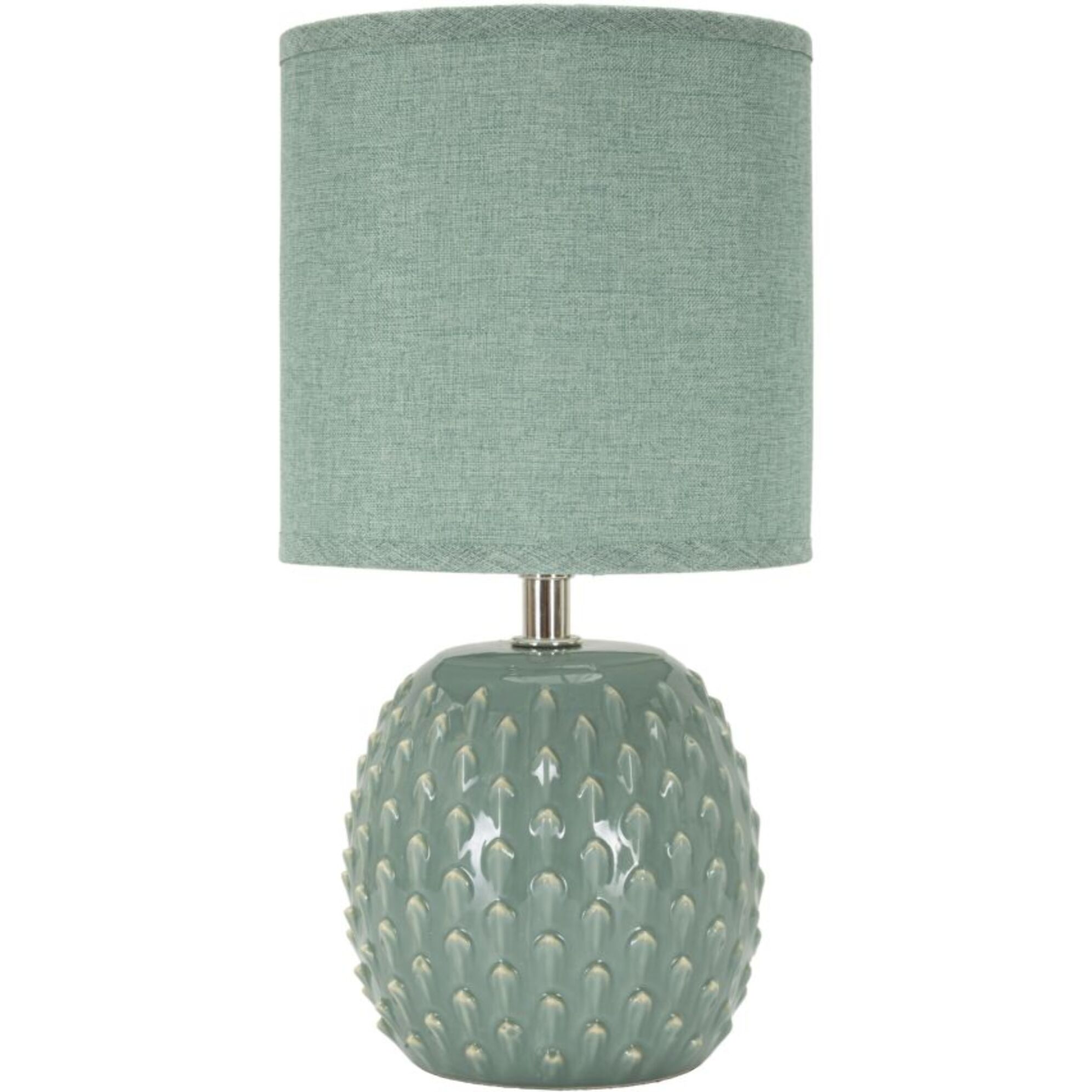 LAMPADA DA COMODINO PONTUS TURCHESE CM Ø 14X27