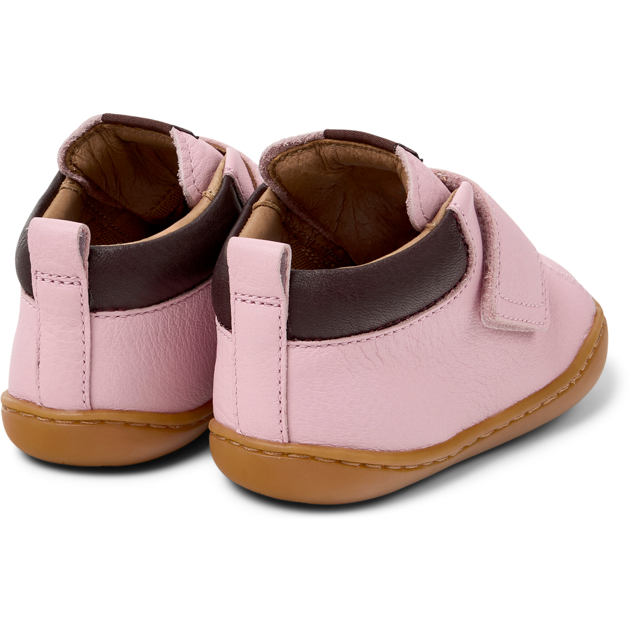 Botines - CAMPER Peu Cami - Rosa - Cuero liso