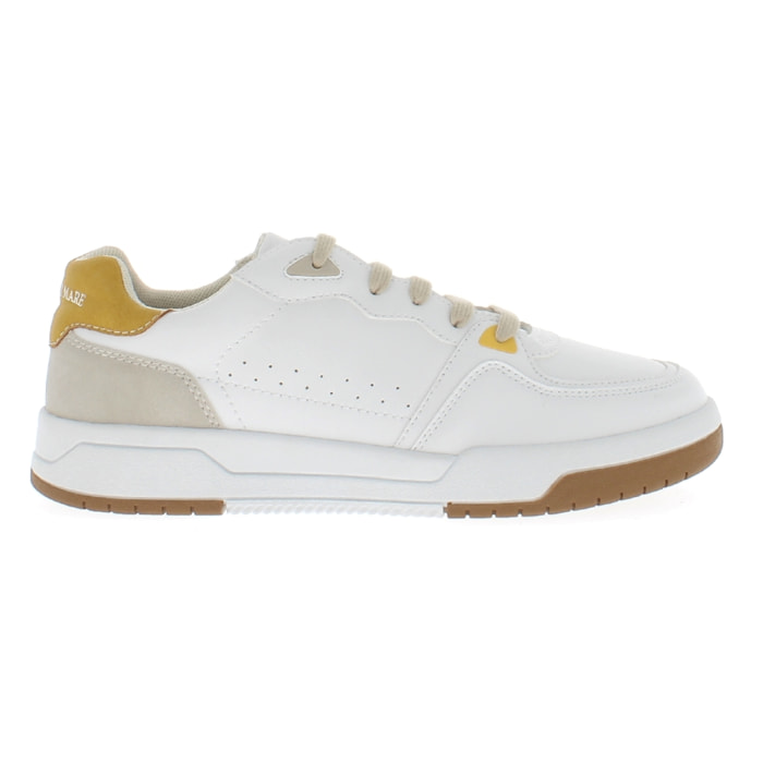 Armata di Mare Scarpe Uomo Sneakers Casual Stringate con Soletta Rimovibile in Memory Foam AMU S24D557 Off White Beige