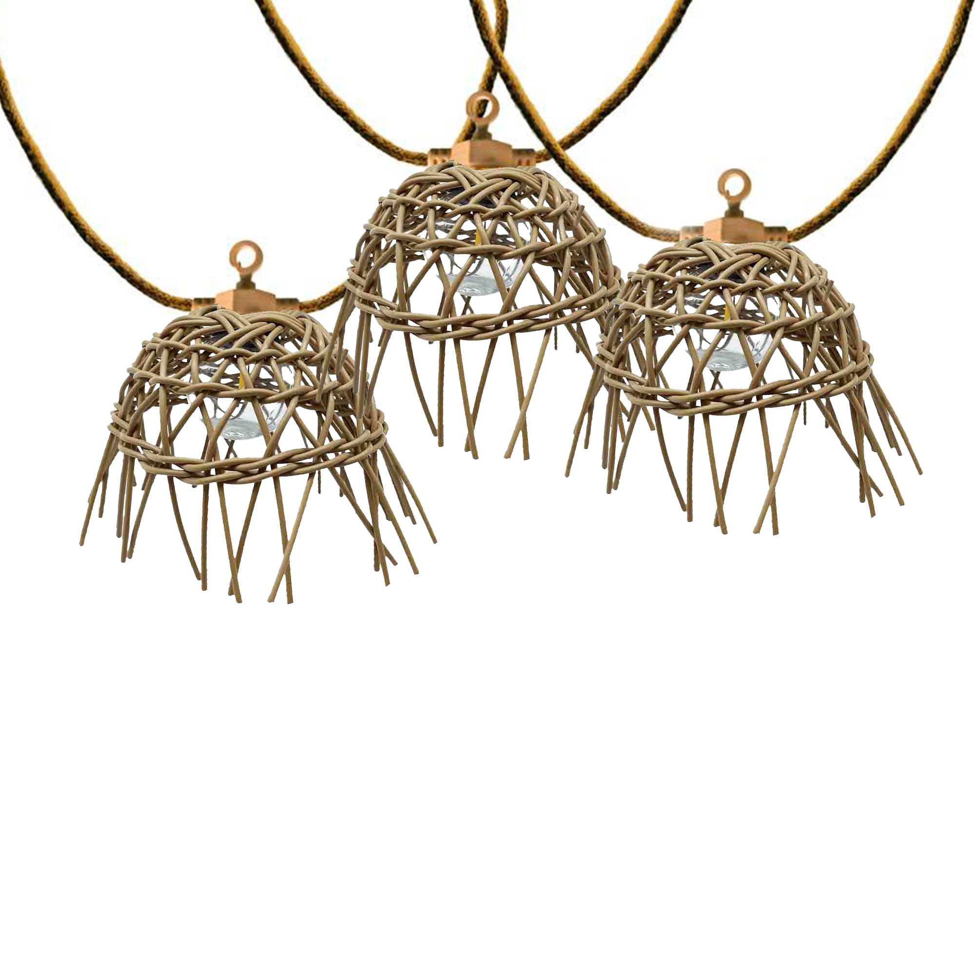 Guirlande solaire MINI HAWAI 10 LED 8M