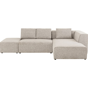 Canapé d'angle Infinity droite machiato Kare Design