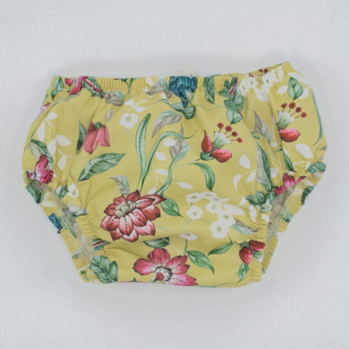 CUBREPAÑAL POPELÍN ESTAMPADO EXCLUSIVO AMARILLO