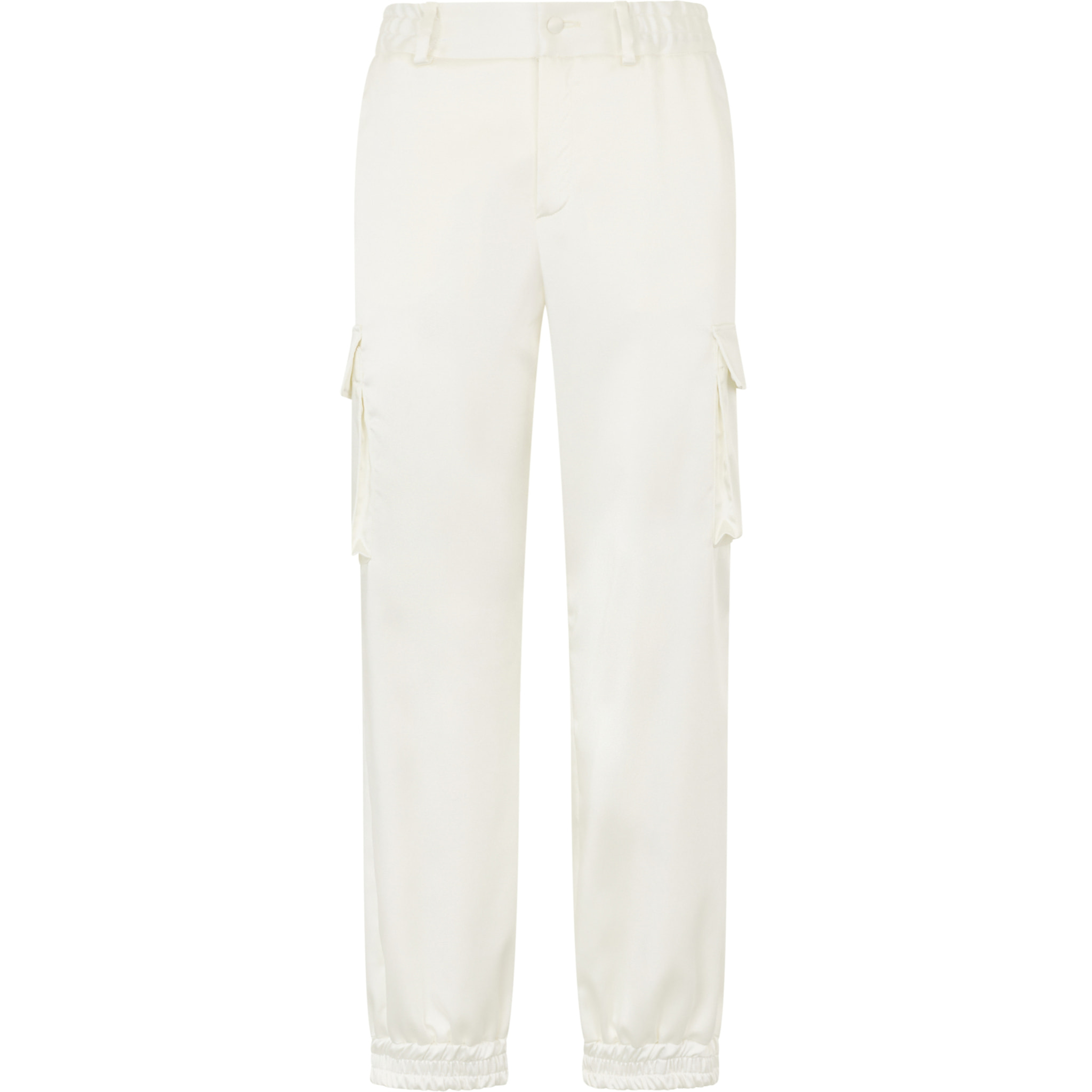 PHILIPP PLEIN Satin Cargo Fit Drawstring Trousers