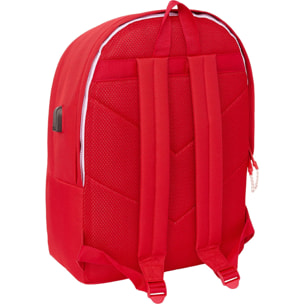 Mochila doble para portatil 15,6"+usb sevilla fc