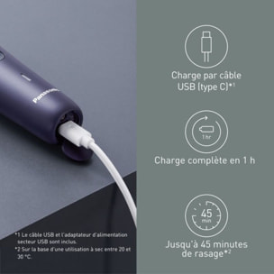 Rasoir électrique PANASONIC 3 lames ES-RM3FXK503