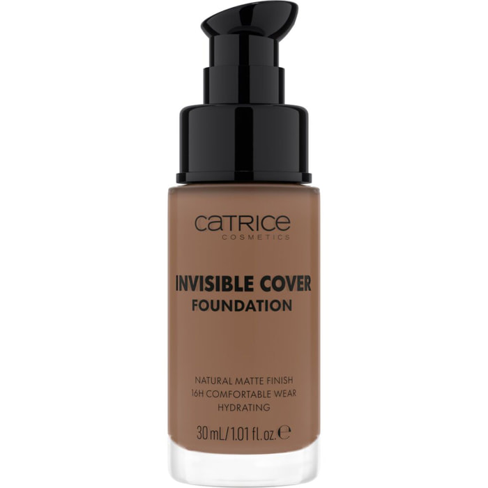 Invisible Cover Foundation - Fond de Teint Couvrant Invisible Fini Mat 30ml