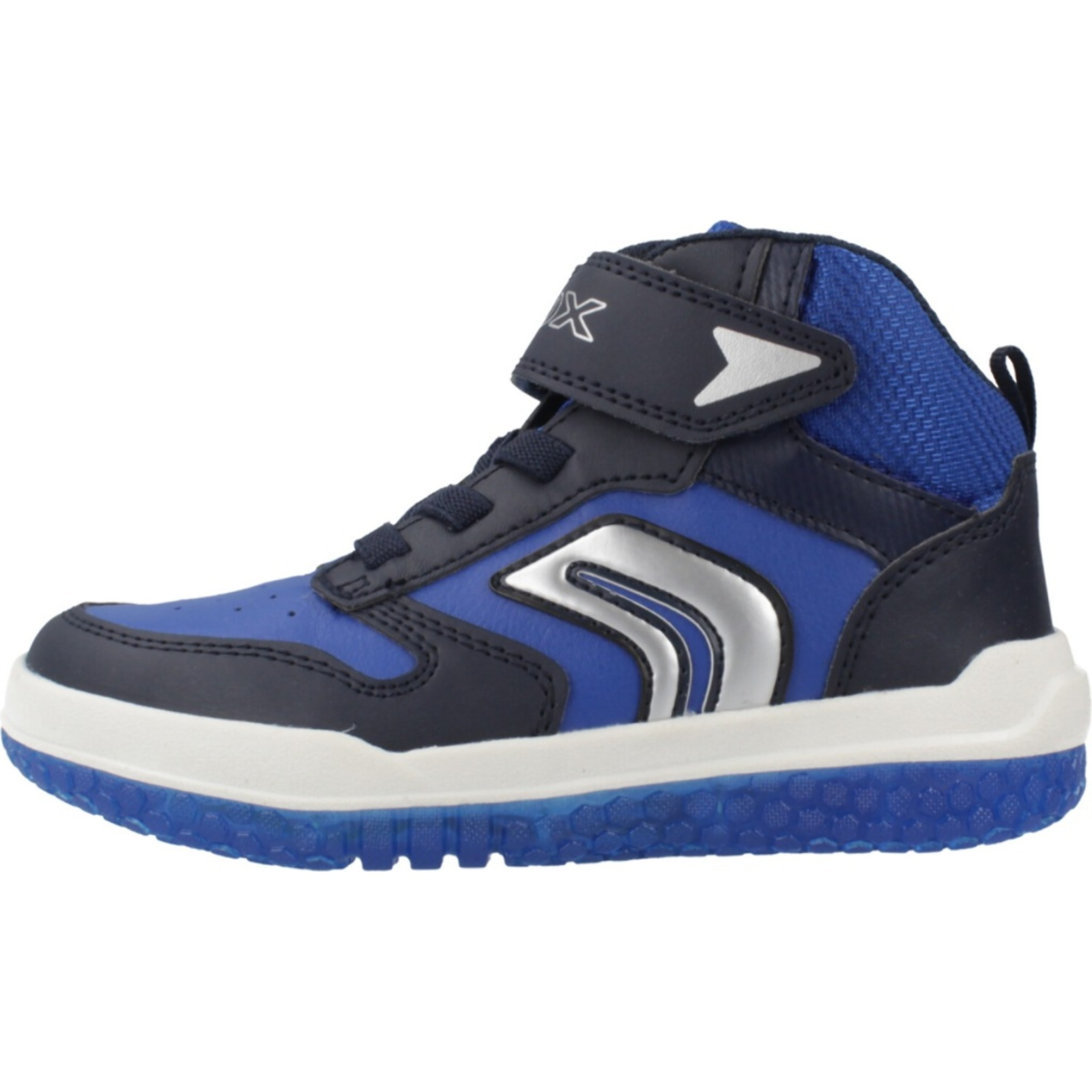 Zapatillas Niño de la marca GEOX  modelo J BUZZERLIGHT BOY AZUL