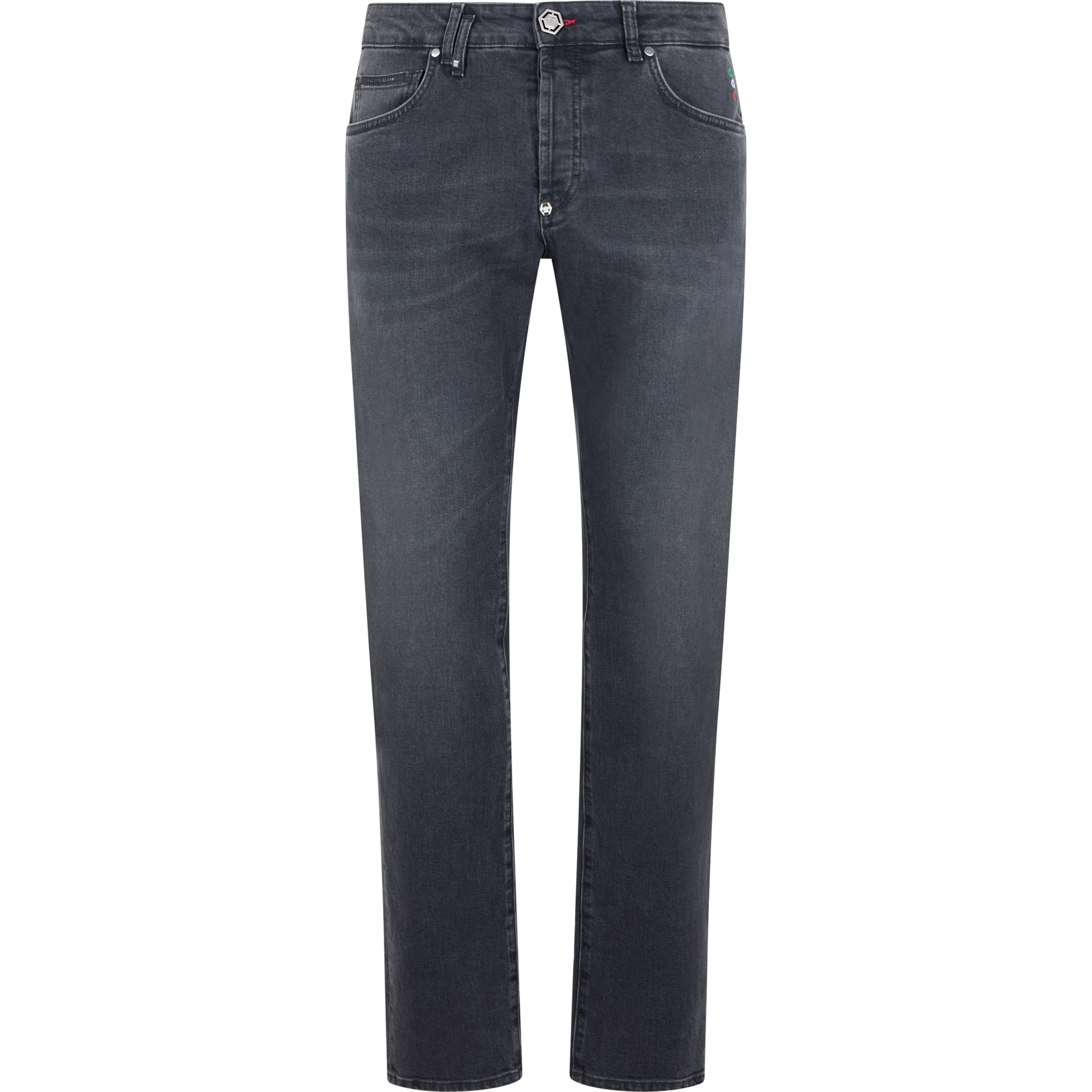 PHILIPP PLEIN Super Straight Cut Jeans Basic