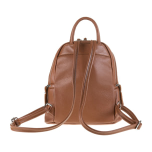 Zaino da donna in pelle Made in Italy - Modello Lunaria Pro - Casual - 28.0 x 31.0 x 14.0 cm