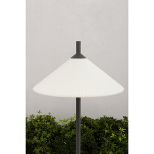 SAIGON OUT 1150 R55 Lampadaire gris/blanc mat