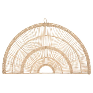 Déco murale "Arc" - roseau - 60x35 cm