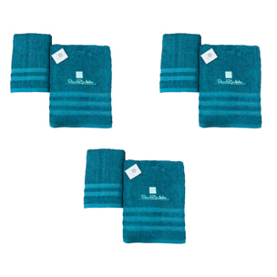 Renato Balestra 3 Set di 2 Asciugamani da bagno (1 viso e 1 bidet) Ottanio
