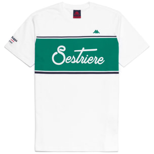 Kappa - T-Shirts & Top Uomo Bianco - Eroi Tee Sestriere Striped