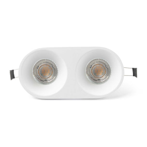 GAS 2L Lampe encastrable blanc