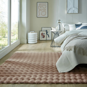 Tapis imitation fourrure lavable WAFFLE