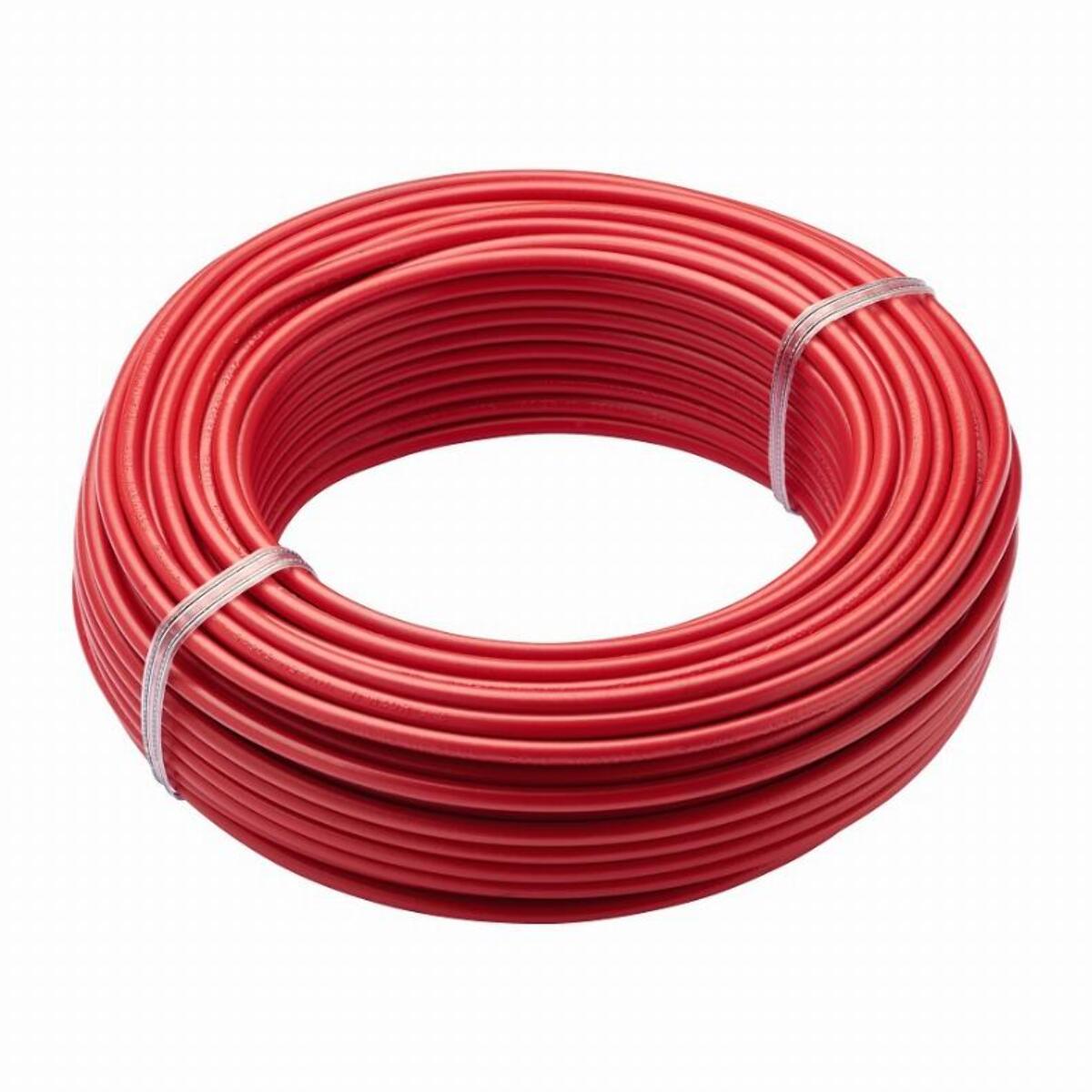 Bobinot câble rigide H07V-U 2,5mm² 10 mètres DEBFLEX Rouge - 111324