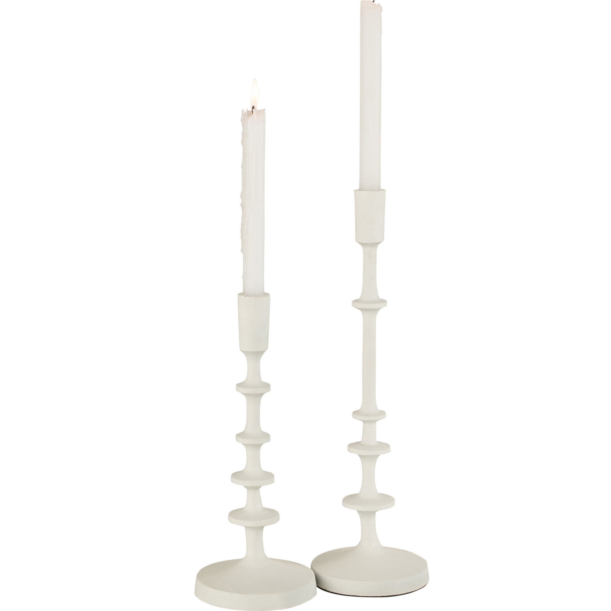 J-Line chandelier Izy - aluminium - blanc - large
